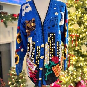 Vintage Belle Pointe Music Hall Cardigan